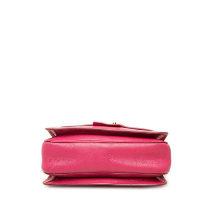 Miu Miu 2-Way Shoulder Bag Pink Leather — view 3