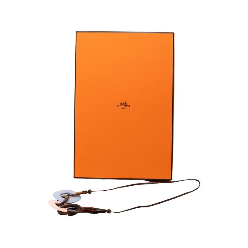 Hermes Calamba Pendant Multicolor Buffalo Horn Lacquerwood — view 5