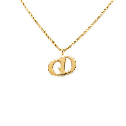 Dior CD Logo Pendant Gold Plated — view 2