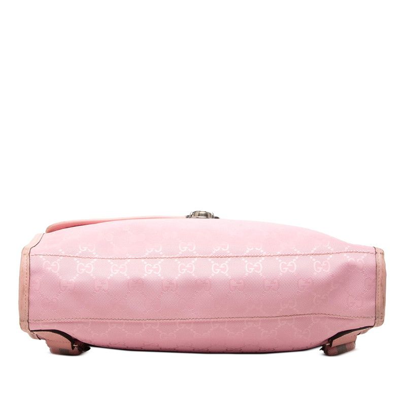 Gucci GG Supreme Backpack Pink Leather — view 3