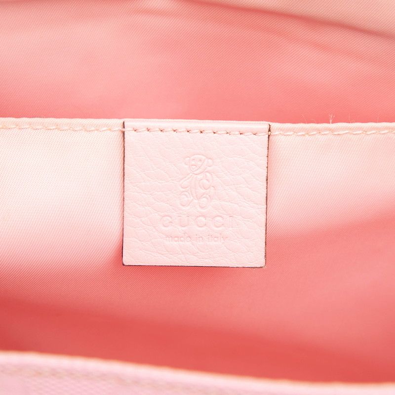 Gucci GG Supreme Backpack Pink Leather — view 5