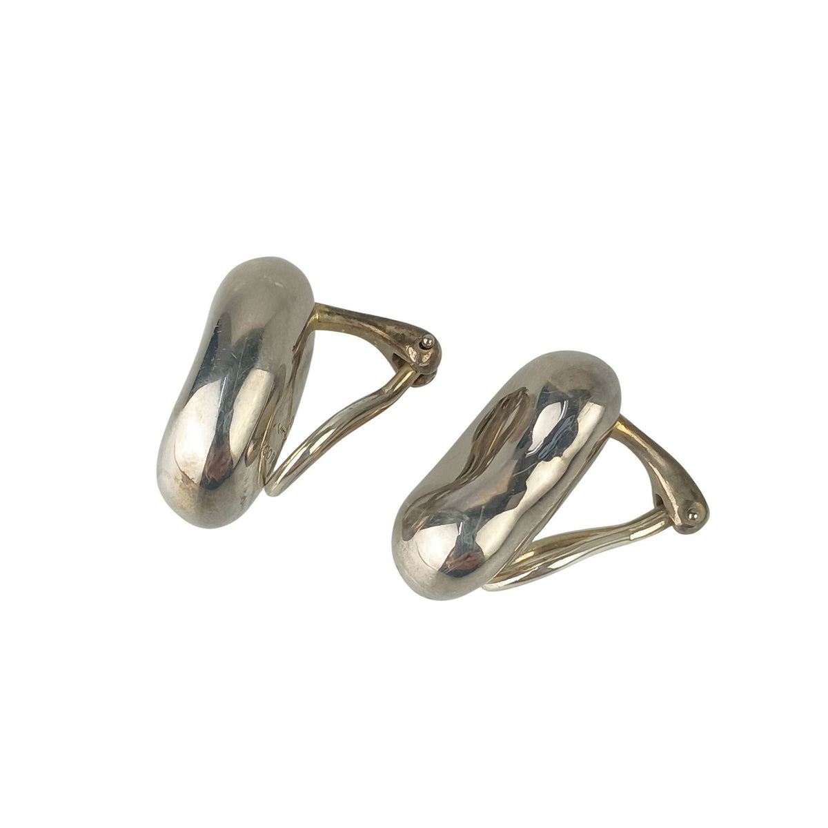Tiffany & Co Earrings Elsa Peretti Bean Silver — view 2