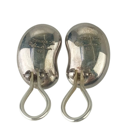 Tiffany & Co Earrings Elsa Peretti Bean Silver — view 5