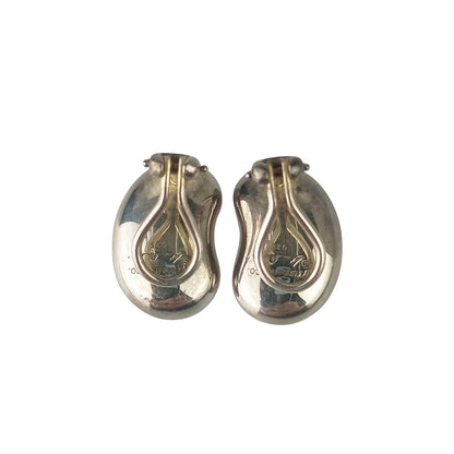 Tiffany & Co Earrings Elsa Peretti Bean Silver — view 4