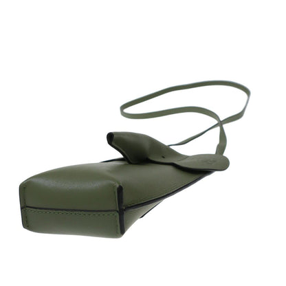 Loewe Elephant Pocket Shoulder Bag Green — view 4
