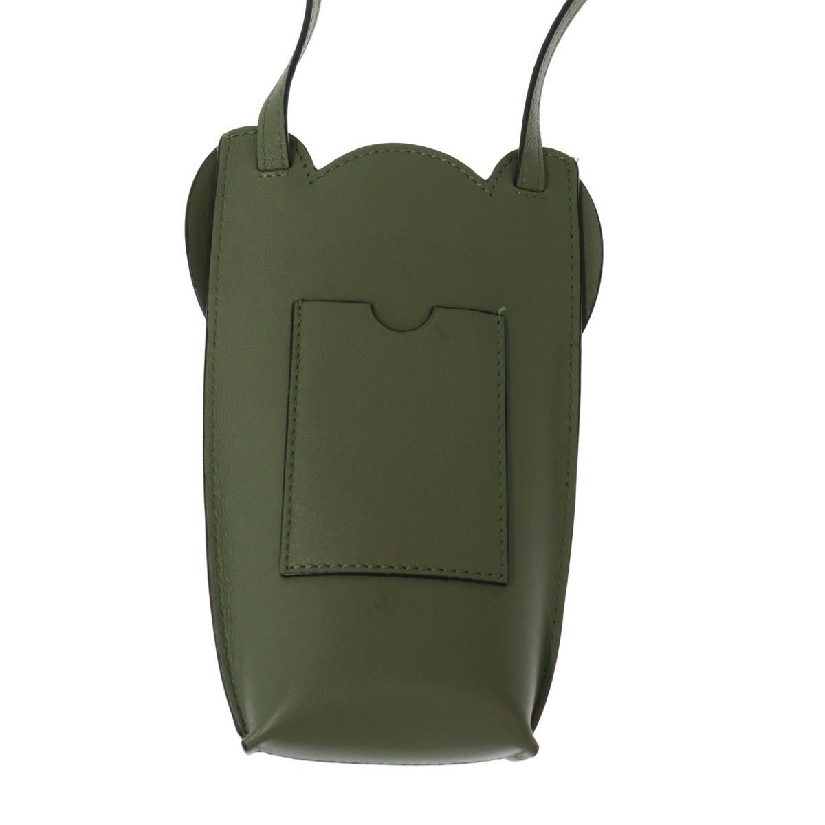 Loewe Elephant Pocket Shoulder Bag Green — view 3