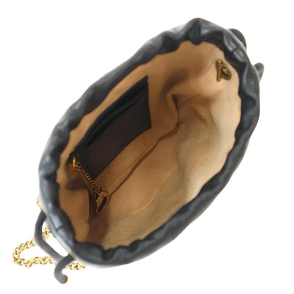 Gucci GG Marmont Mini Bucket Shoulder Bag Beige Black — view 7