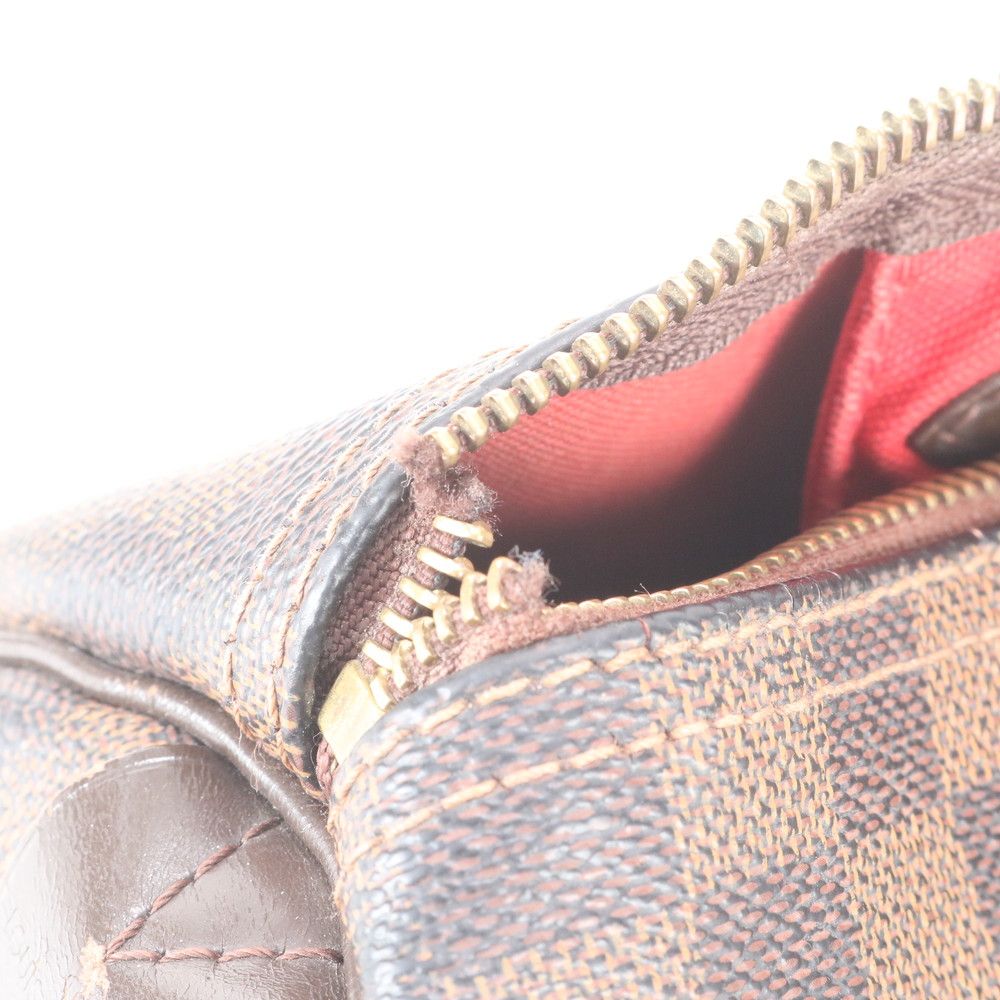 Louis Vuitton Damier Speedy 30 Leather Tote Bag Shoulder — view 8