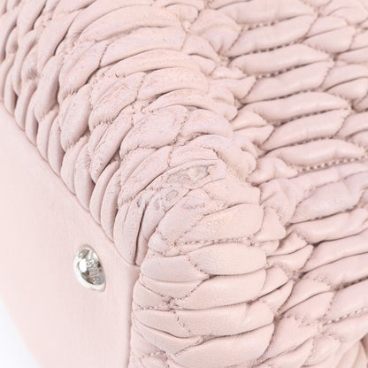 Miu Miu Matelasse Nappa Crystal Leather 2-Way Tote Bag Shoulder — view 8