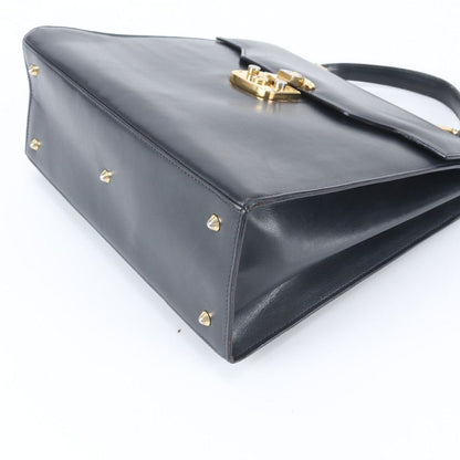 Gucci Ladylock Leather Handbag Black — view 4