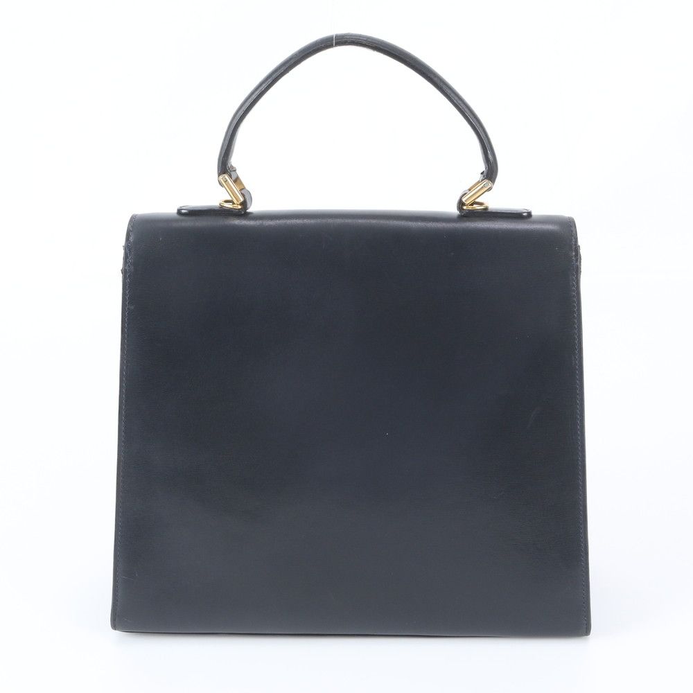 Gucci Ladylock Leather Handbag Black — view 3