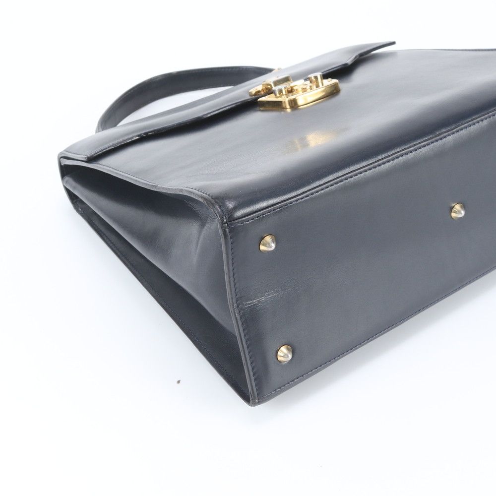 Gucci Ladylock Leather Handbag Black — view 5