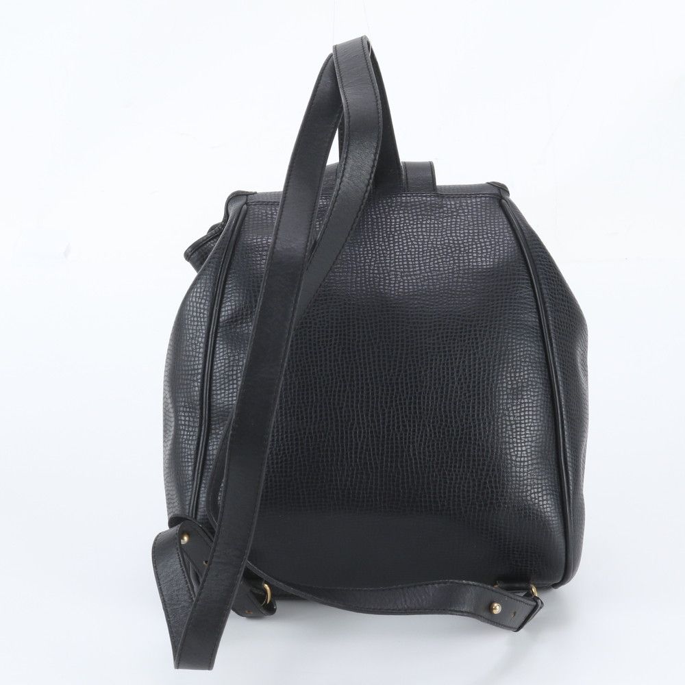 Dior Vintage Leather Backpack Black — view 3