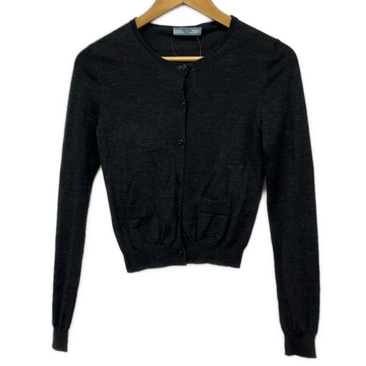 Prada Cardigan Dark Gray