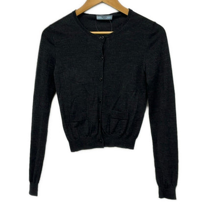 Prada Cardigan Dark Gray