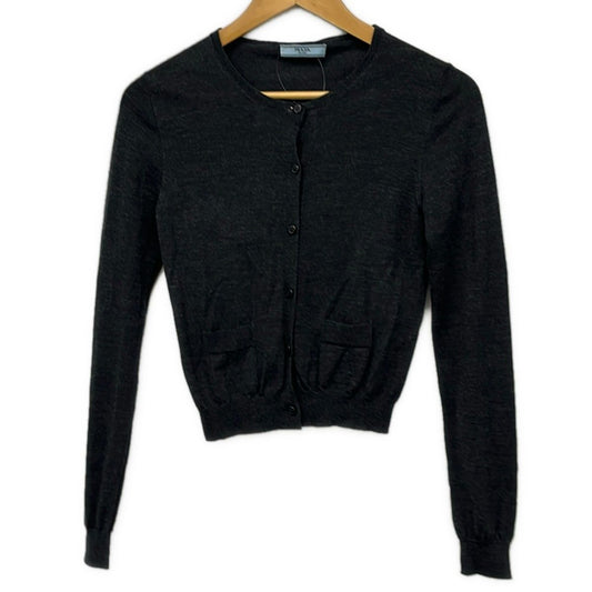 Prada Cardigan Dark Gray