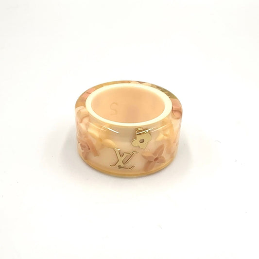 Louis Vuitton Bague Farandole Resin Ivory Pink Ring