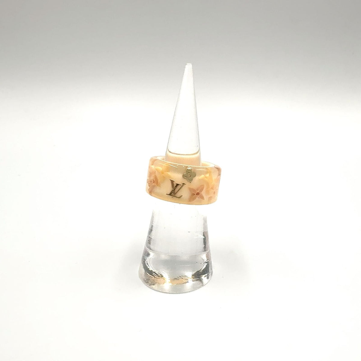 Louis Vuitton Bague Farandole Resin Ivory Pink Ring — view 7