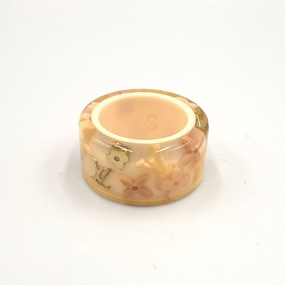 Louis Vuitton Bague Farandole Resin Ivory Pink Ring — view 2