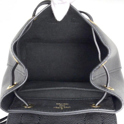 Louis Vuitton Lockme Backpack Mini Leather Noir — view 7