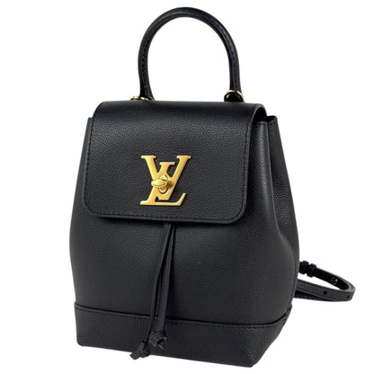 Louis Vuitton Lockme Backpack Mini Leather Noir