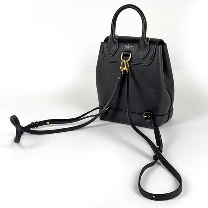 Louis Vuitton Lockme Backpack Mini Leather Noir — view 2