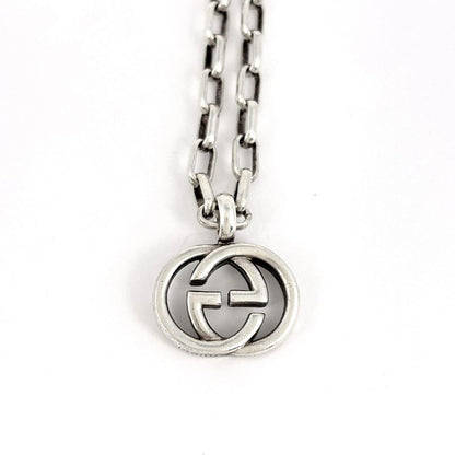 Gucci Necklace Interlocking G 925 Sterling Silver — view 2