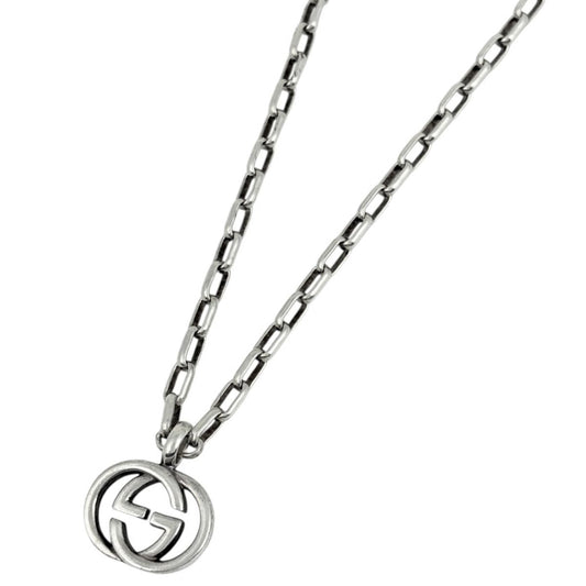 Gucci Necklace Interlocking G 925 Sterling Silver