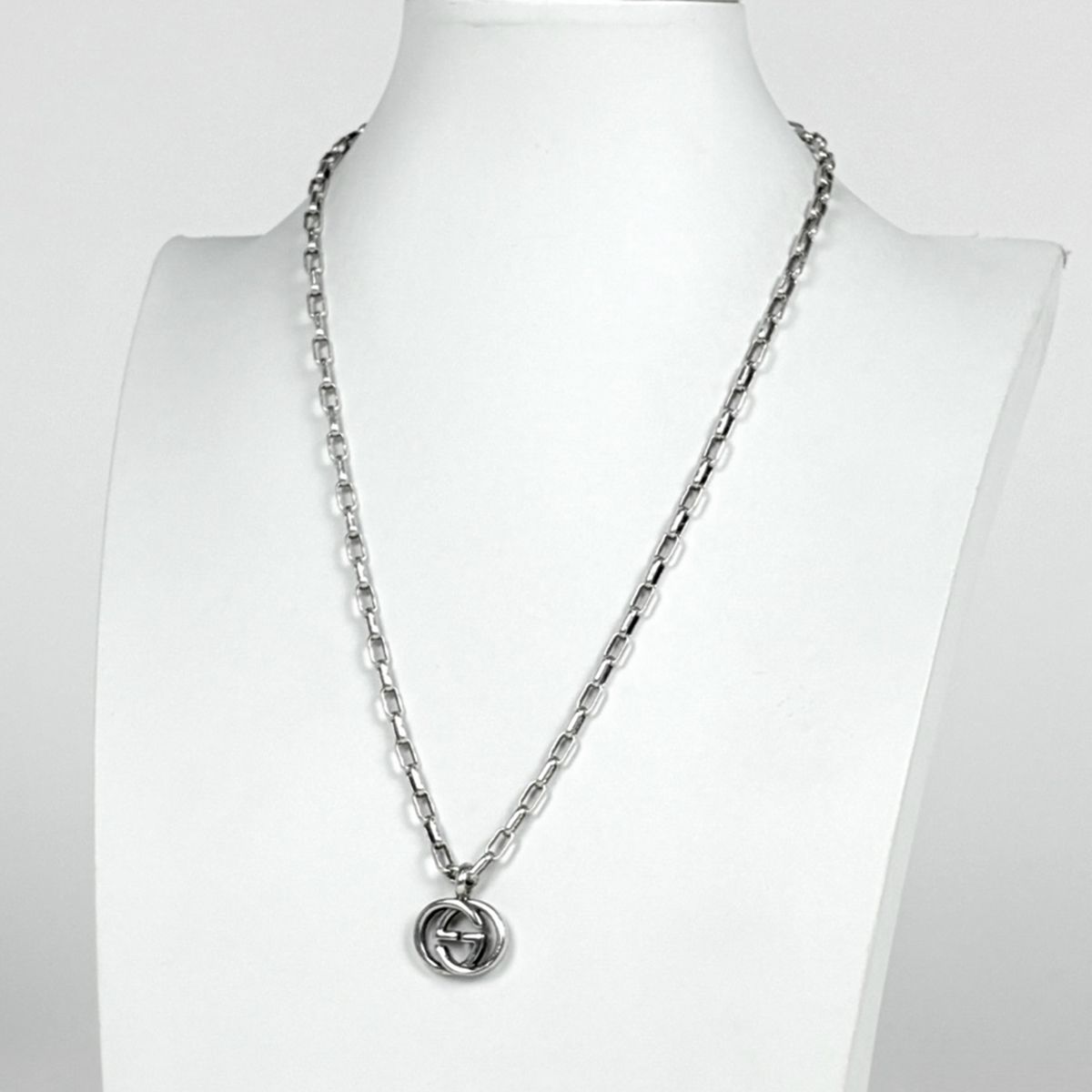 Gucci Necklace Interlocking G 925 Sterling Silver — view 5