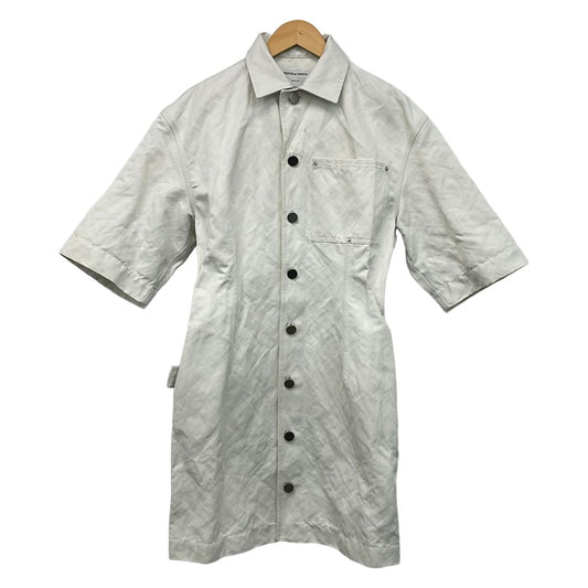 Bottega Veneta Dress S White Long Sleeve Knee-Length 36