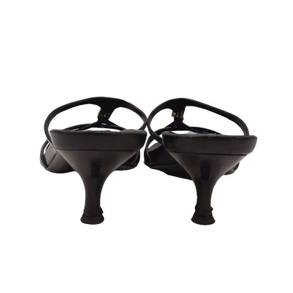Prada Sandals Leather Black — view 3