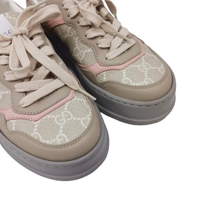 Gucci GG Supreme Sneakers Gray Pink — view 6