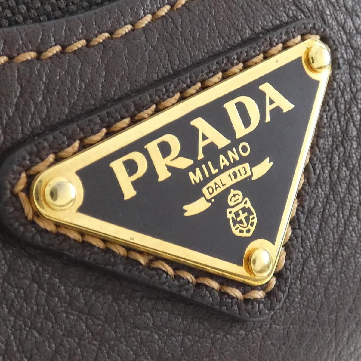 Prada Bag Handbag Gold — view 7