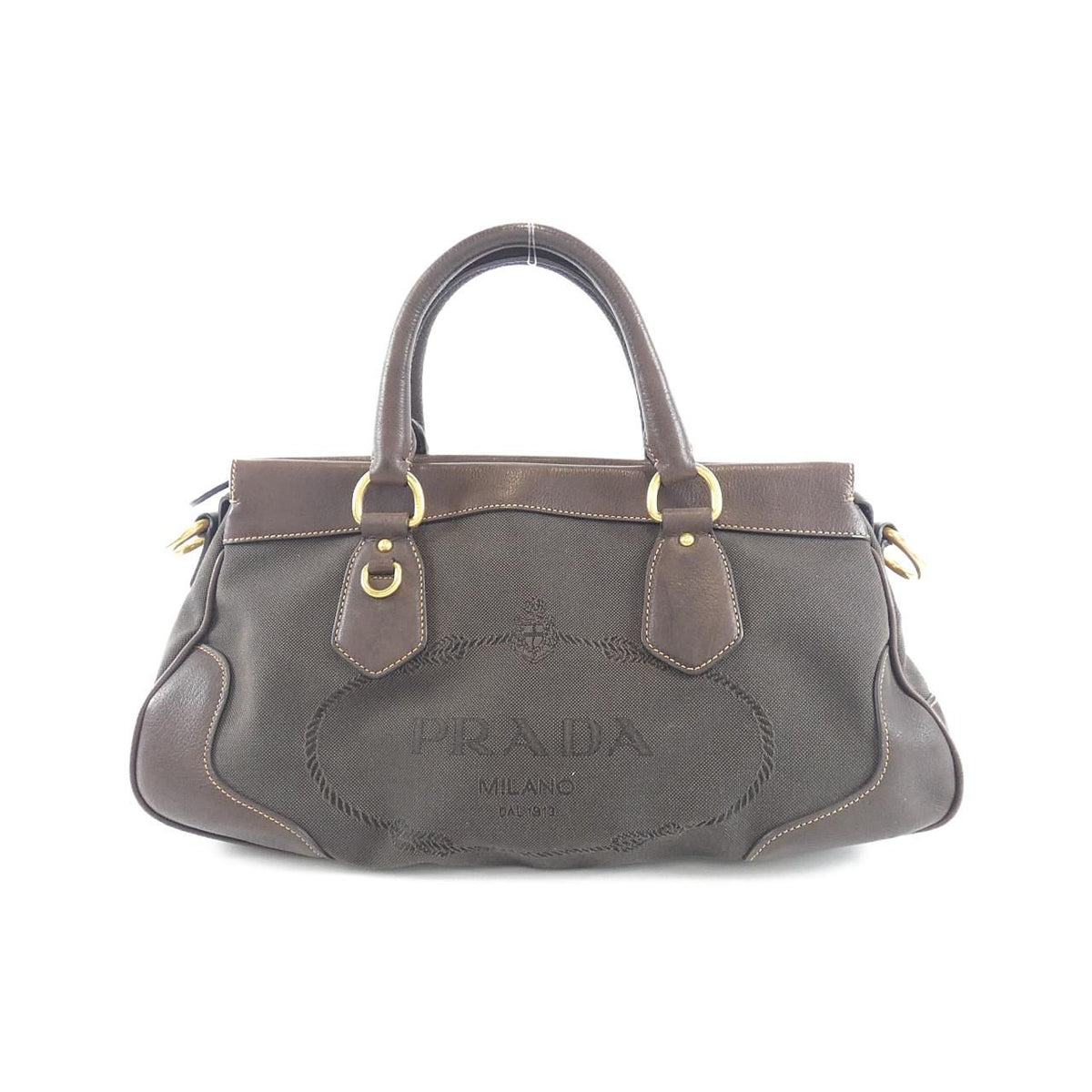 Prada Bag Handbag Gold
