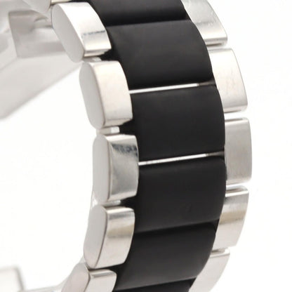 Louis Vuitton Tambour in Black SS Quartz Watch — view 4