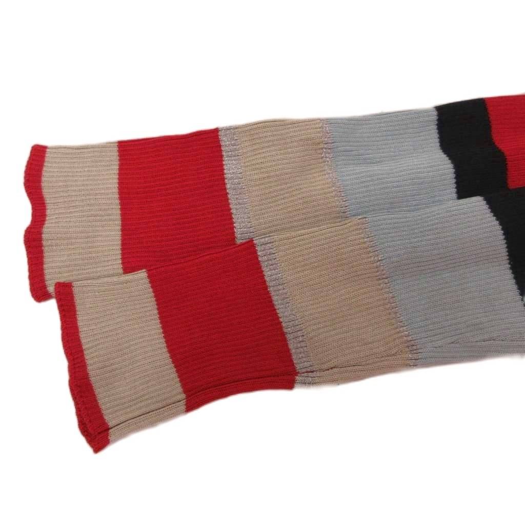 Prada Ensemble Knit Multi Border Sleeveless Cardigan M Multicolor 40 — view 7