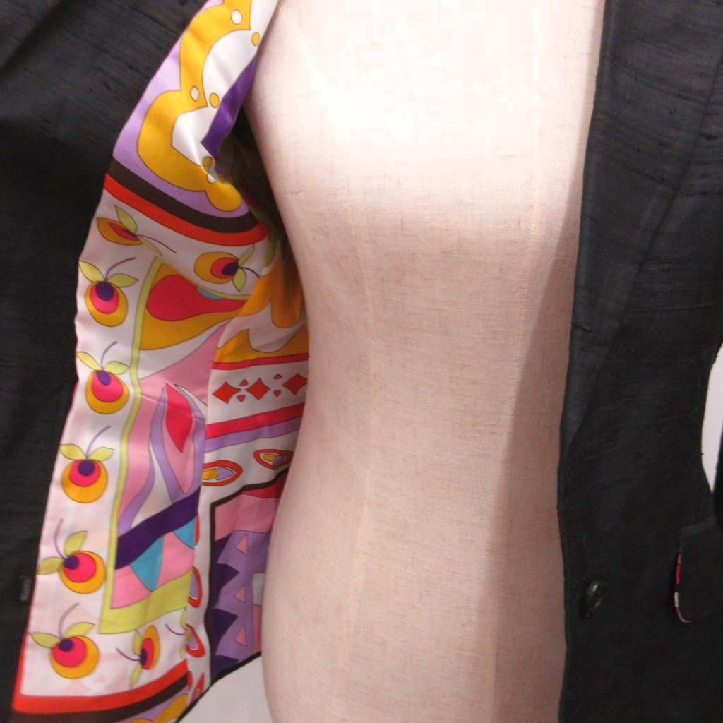 Dolce & Gabbana Suit Tailored Jacket Flare Pants Trousers Lining All Over Print — view 4