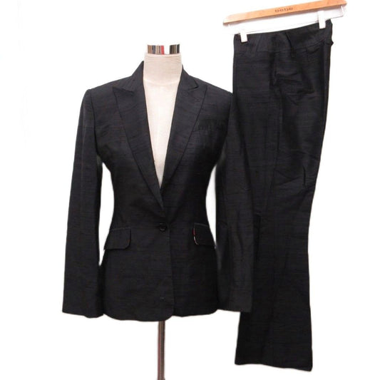 Dolce & Gabbana Suit Tailored Jacket Flare Pants Trousers Lining All Over Print