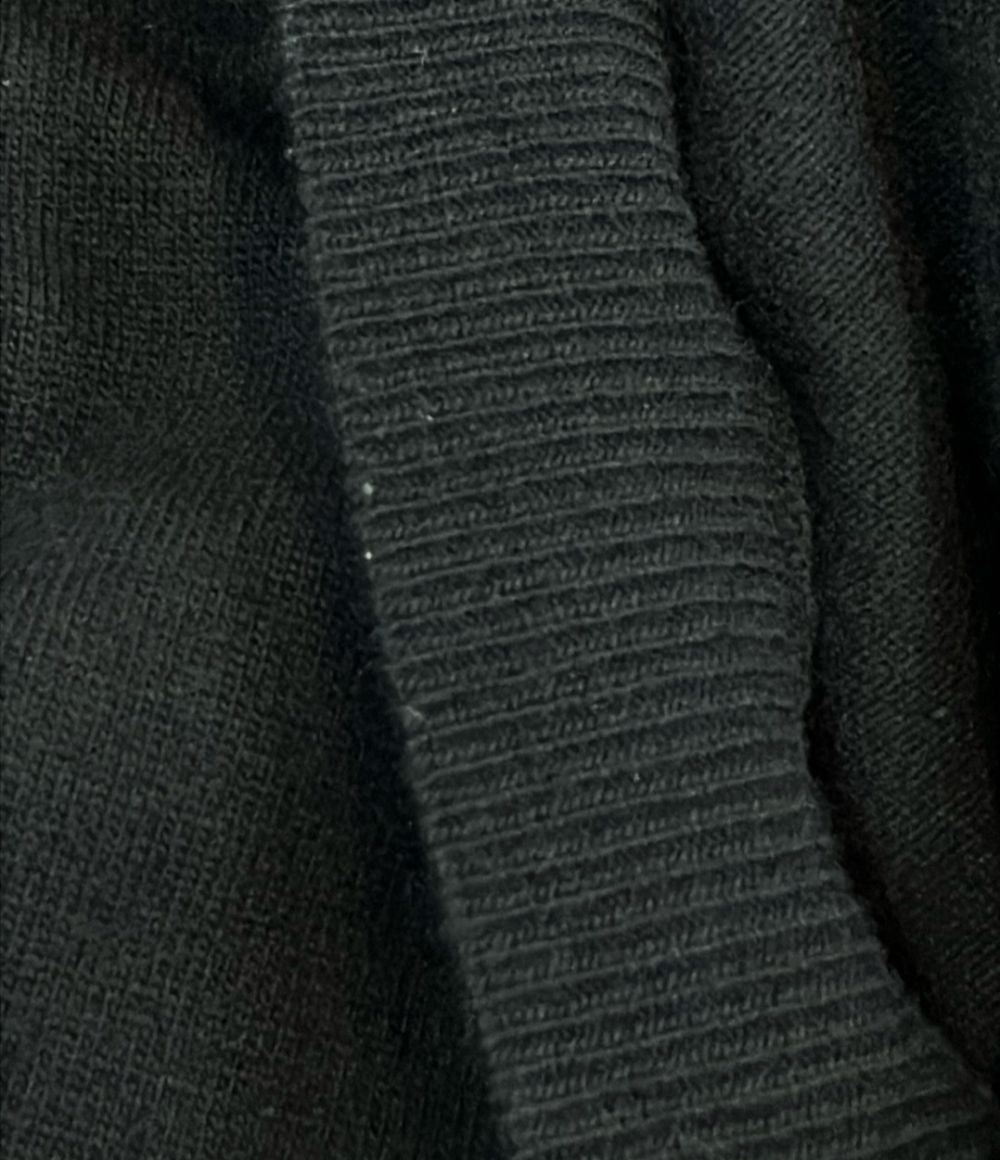 Balenciaga Long Sleeve V-neck Knit Dress — view 7