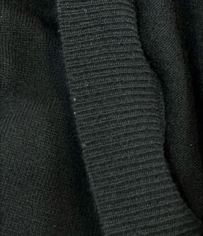 Balenciaga Long Sleeve V-neck Knit Dress — view 7