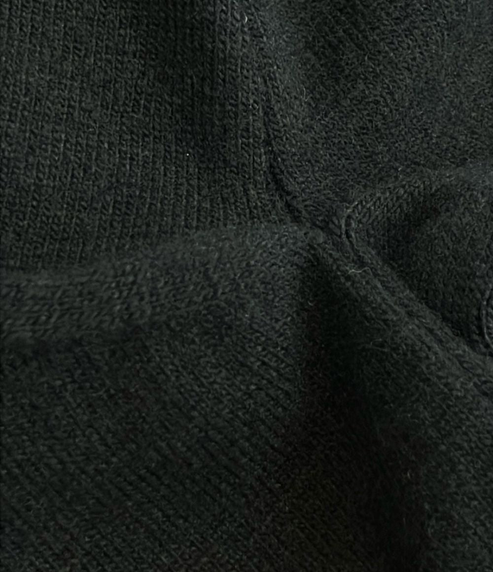 Balenciaga Long Sleeve V-neck Knit Dress — view 8