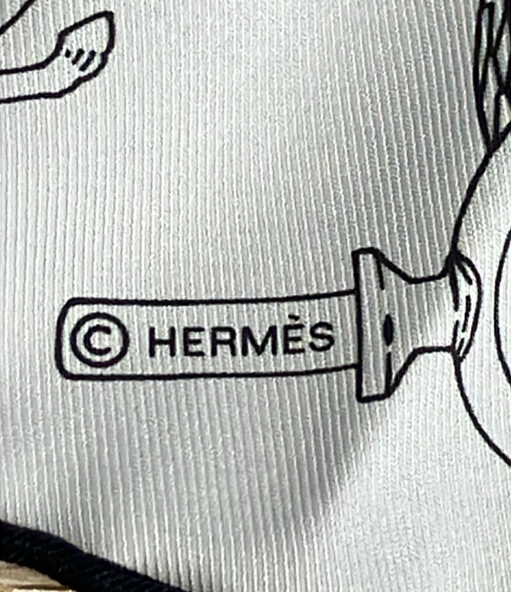 Hermes Scarf Carre 45 Silk 100% Caduse Rock — view 2