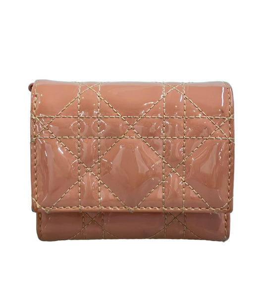 Dior Trifold Wallet Pink