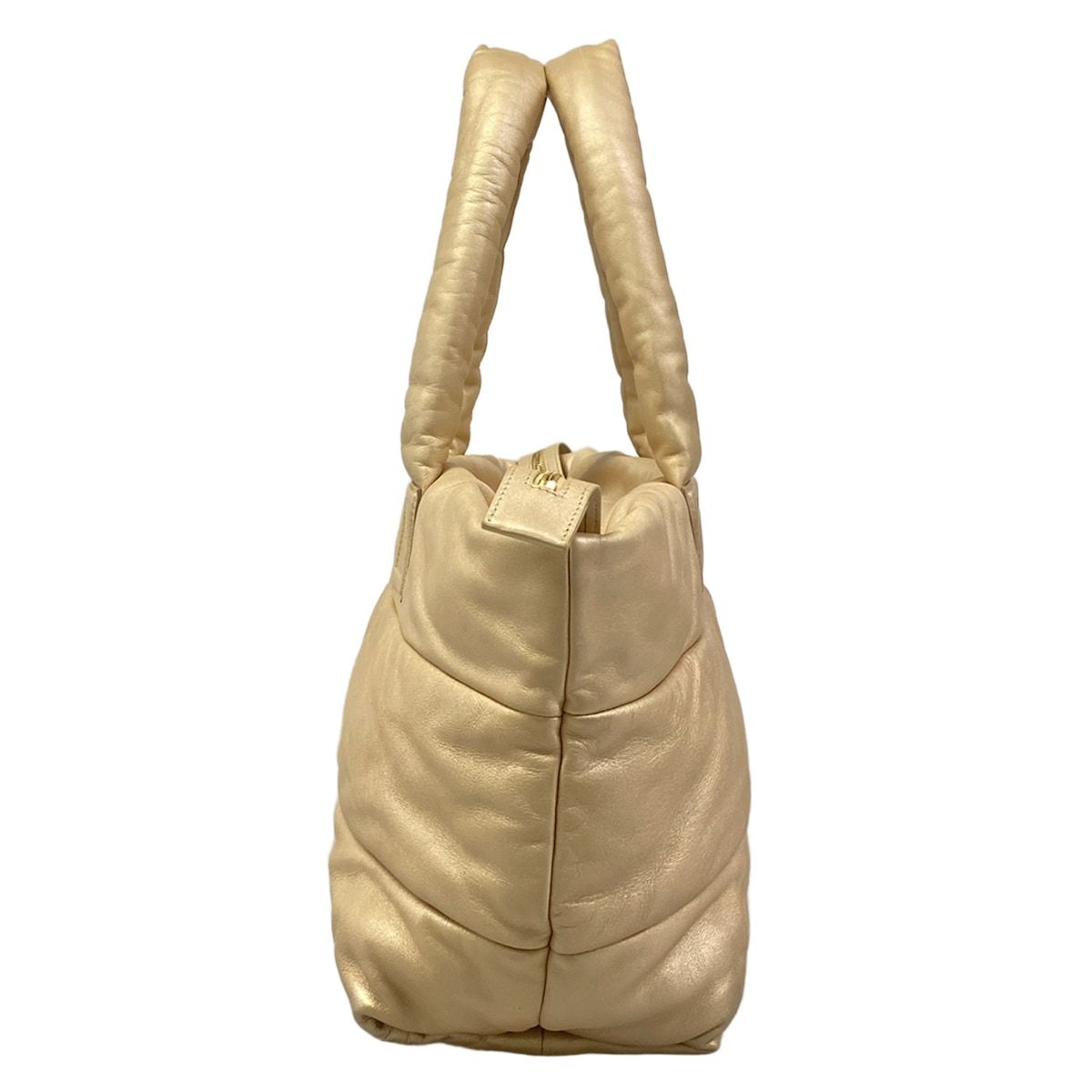 Chanel Shoulder Bag Coco Cocoon Beige Leather — view 4