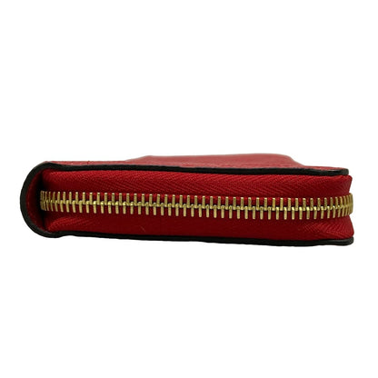 Louis Vuitton Wallet Monogram Empreinte Zippy Scarlet Leather Cowhide — view 8