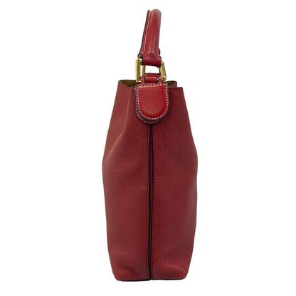 Loewe Handbag T Bucket Small Bag Red — view 2