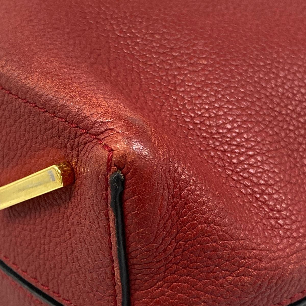 Loewe Handbag T Bucket Small Bag Red — view 6