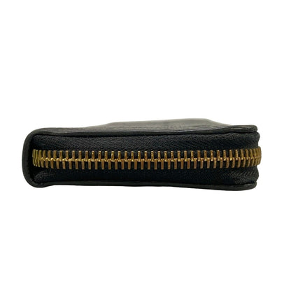 Louis Vuitton Wallet Monogram Empreinte Portefeuille Clemence Noir Leather — view 8