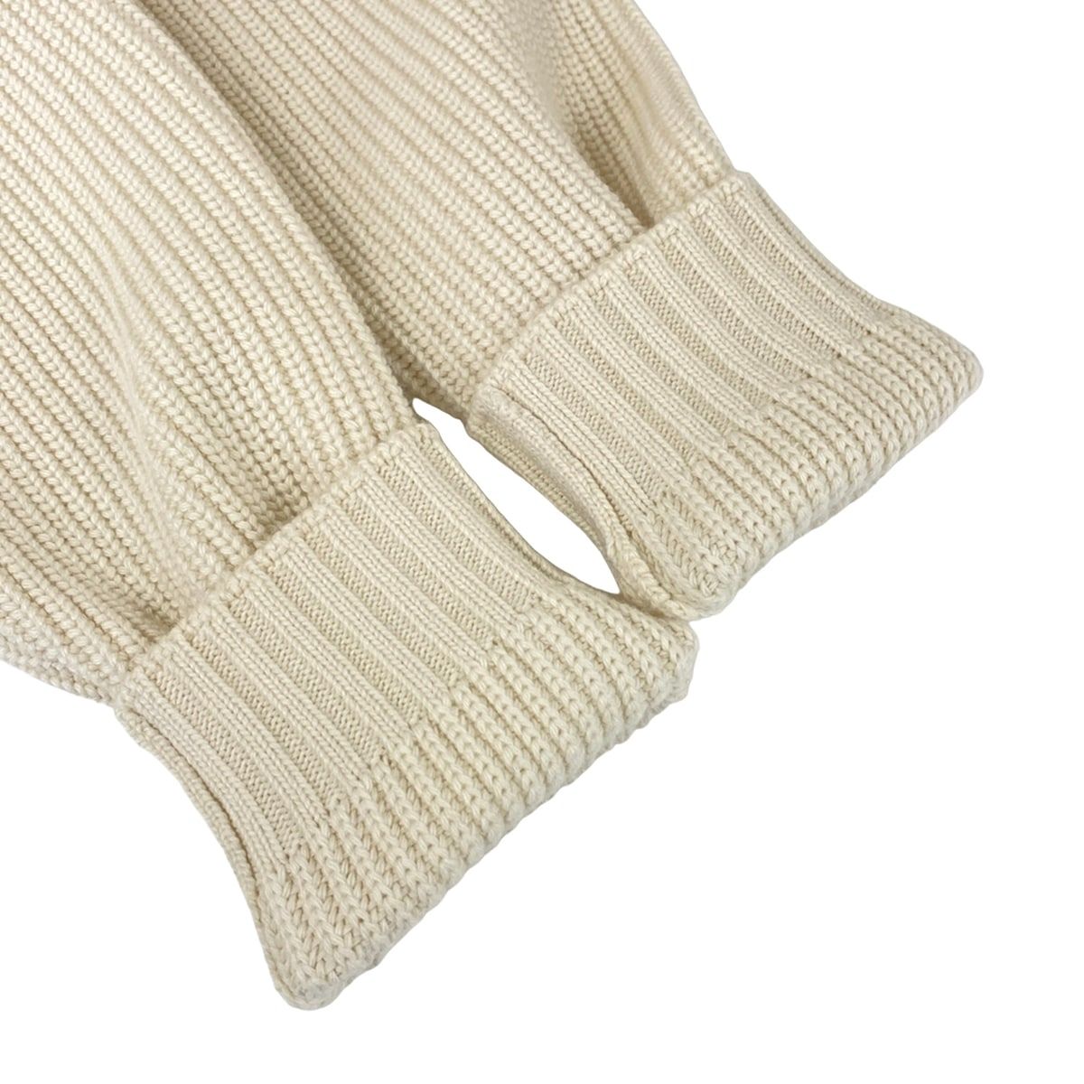 Miu Miu Cardigan S Navy Ivory Wool — view 7