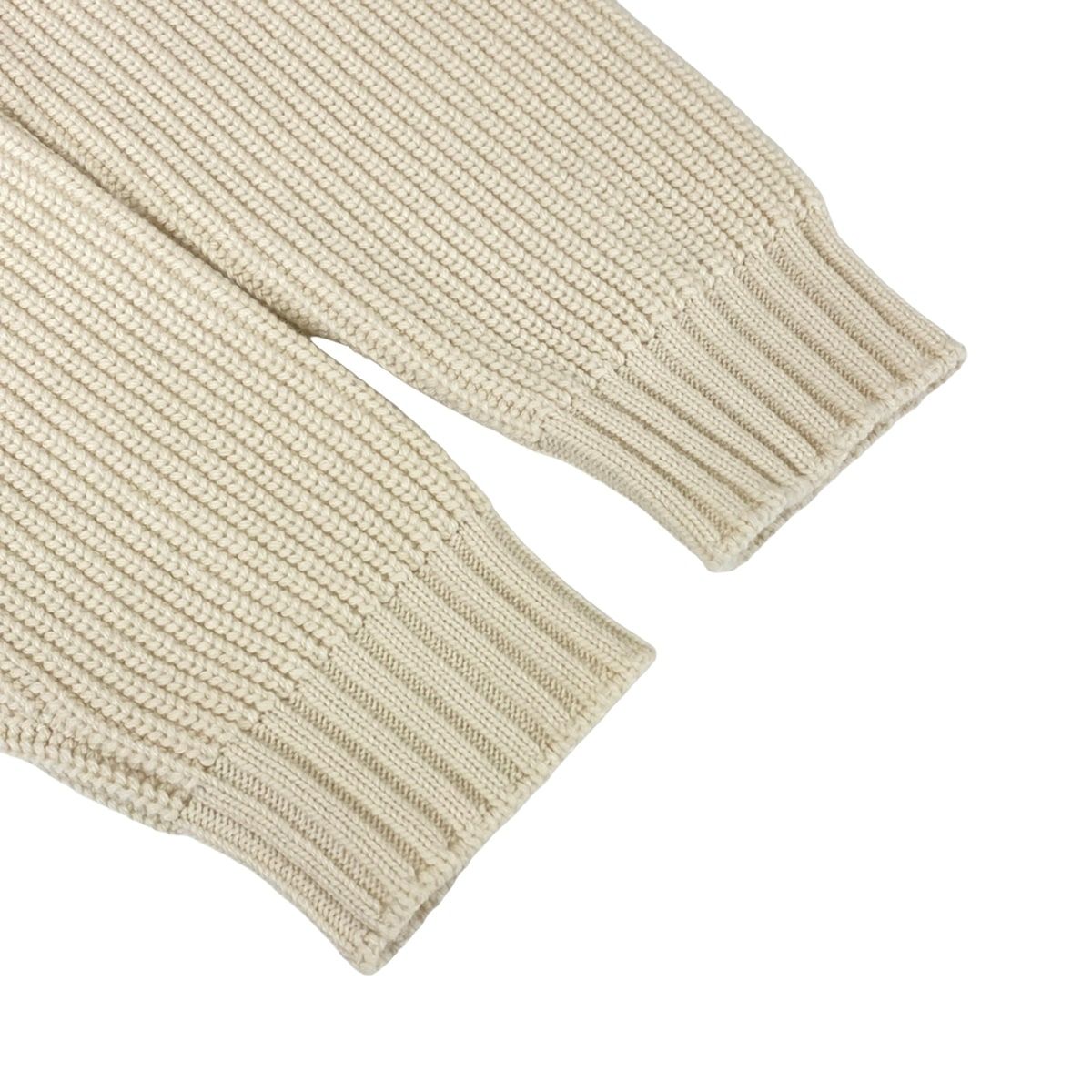 Miu Miu Cardigan S Navy Ivory Wool — view 6